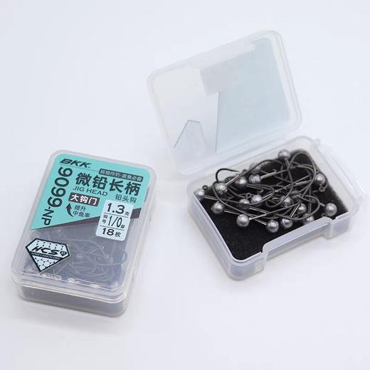 BKK微铅小克重铅头钩9099NP长柄微铅路亚饵钩软虫软饵钩大钩门鱼钩 商品图4