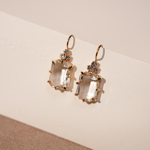 北京仓｜TATABORELLO-ANICE-水晶 耳环［意大利设计师］ 商品图3