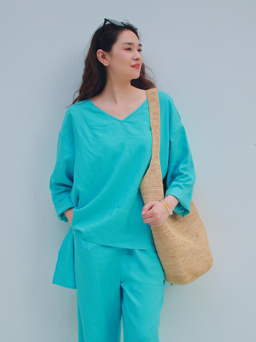 【2026东衣作】套头衫+直筒裤（20708308B+25709207C-西子） 商品图2