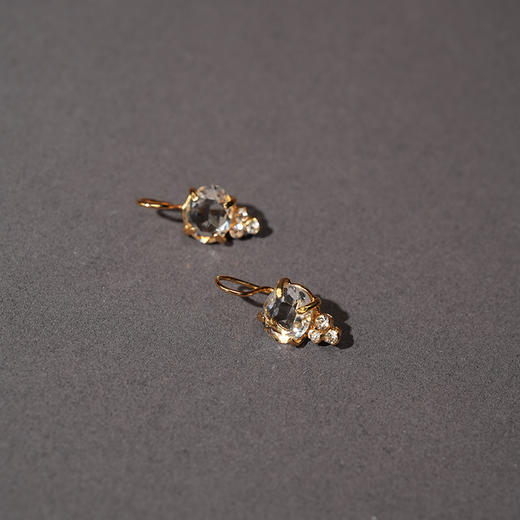 订购8周到｜TATABORELLO-MALVA-锦葵 水晶 耳环［意大利设计师］ 商品图2