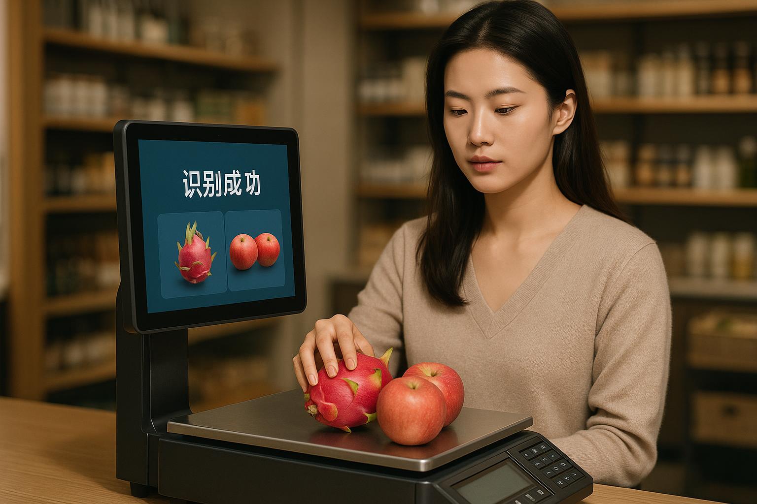 AI智能收銀一體秤真實(shí)使用流程解析：讓門店收銀更高效