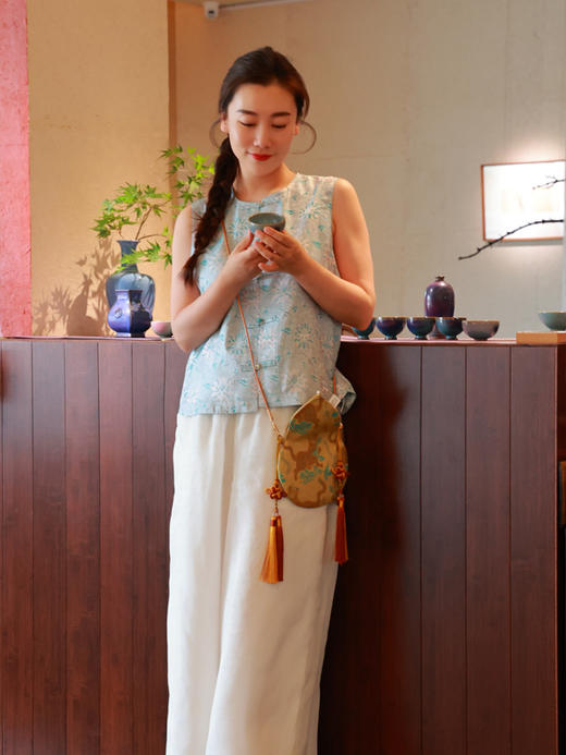 【2026东衣作】中式马甲（24704689绽放） 商品图1