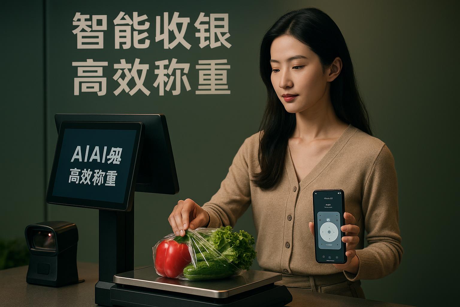 生鮮門店收銀系統(tǒng)怎么升級？AI識別收銀秤與遠程收銀方案