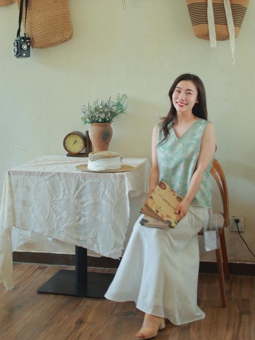 【抖音专属】新中式马甲（25704431-行香子） 商品图3