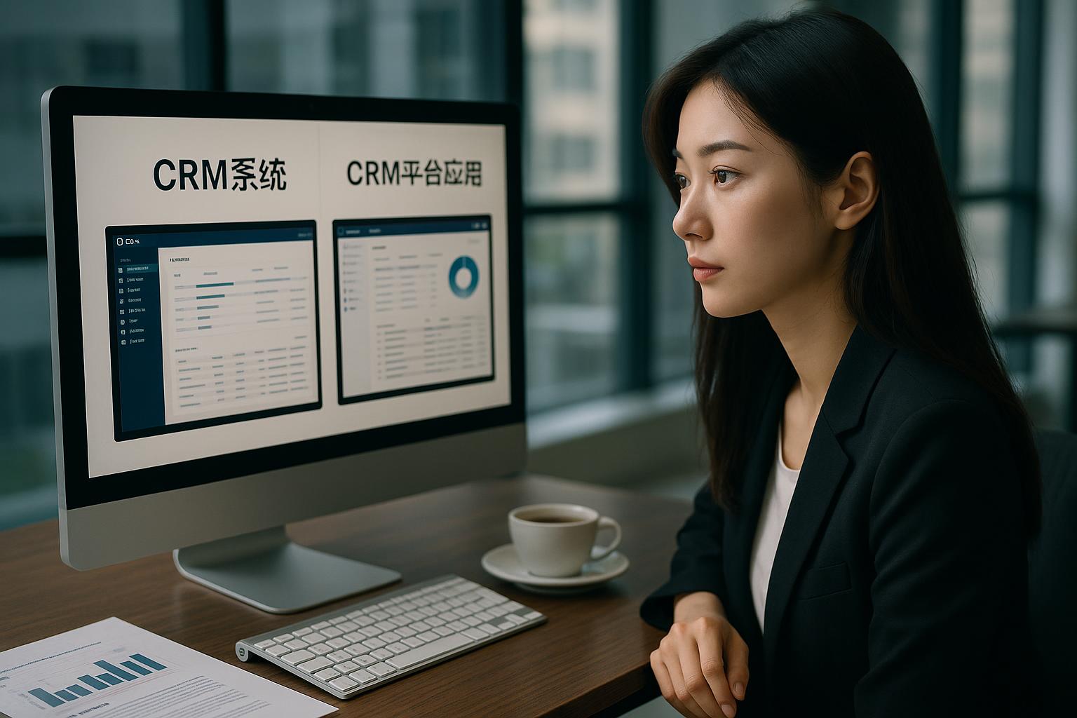 CRM系统和平台应用有什么区别？
