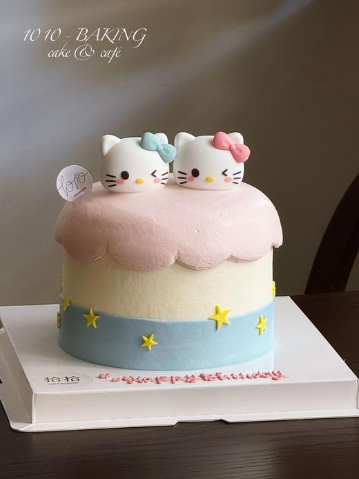 「甜心萌主·凯蒂猫·helloKitty」100%动物奶油（附图5寸加高·提前8小时预订） 商品图2