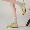 西村名物2025年春夏新款女士芒果头复古平底透气百搭复古运动复古德训鞋T25CM38961 商品缩略图5