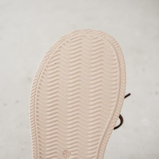 西村名物2025年秋季新款复古休闲运动板鞋轻厚底防滑舒适透气系带运动鞋饼干鞋T25CM31571 商品图11