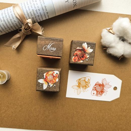 micia美日 复古染木动物 金鱼猫咪 商品图1