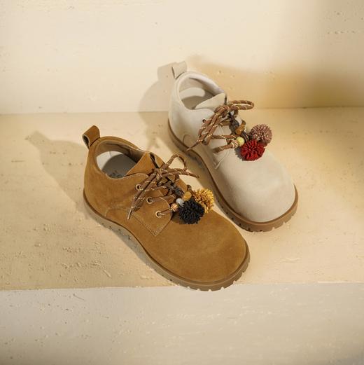 西村名物2025年秋季新款系带厚底增高百搭美拉德英伦风乐福鞋T25CM31701 商品图6