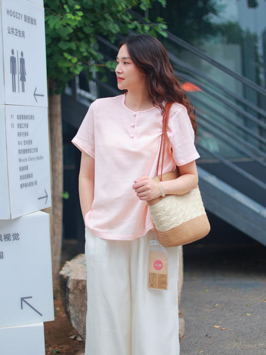 【抖音专属】新中式上衣（25708401B-十样锦） 商品图1