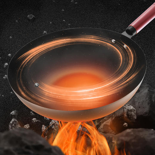 爱仕达CF32B6TG精铁无涂层爆炒锅【BH】【TL】 商品图1