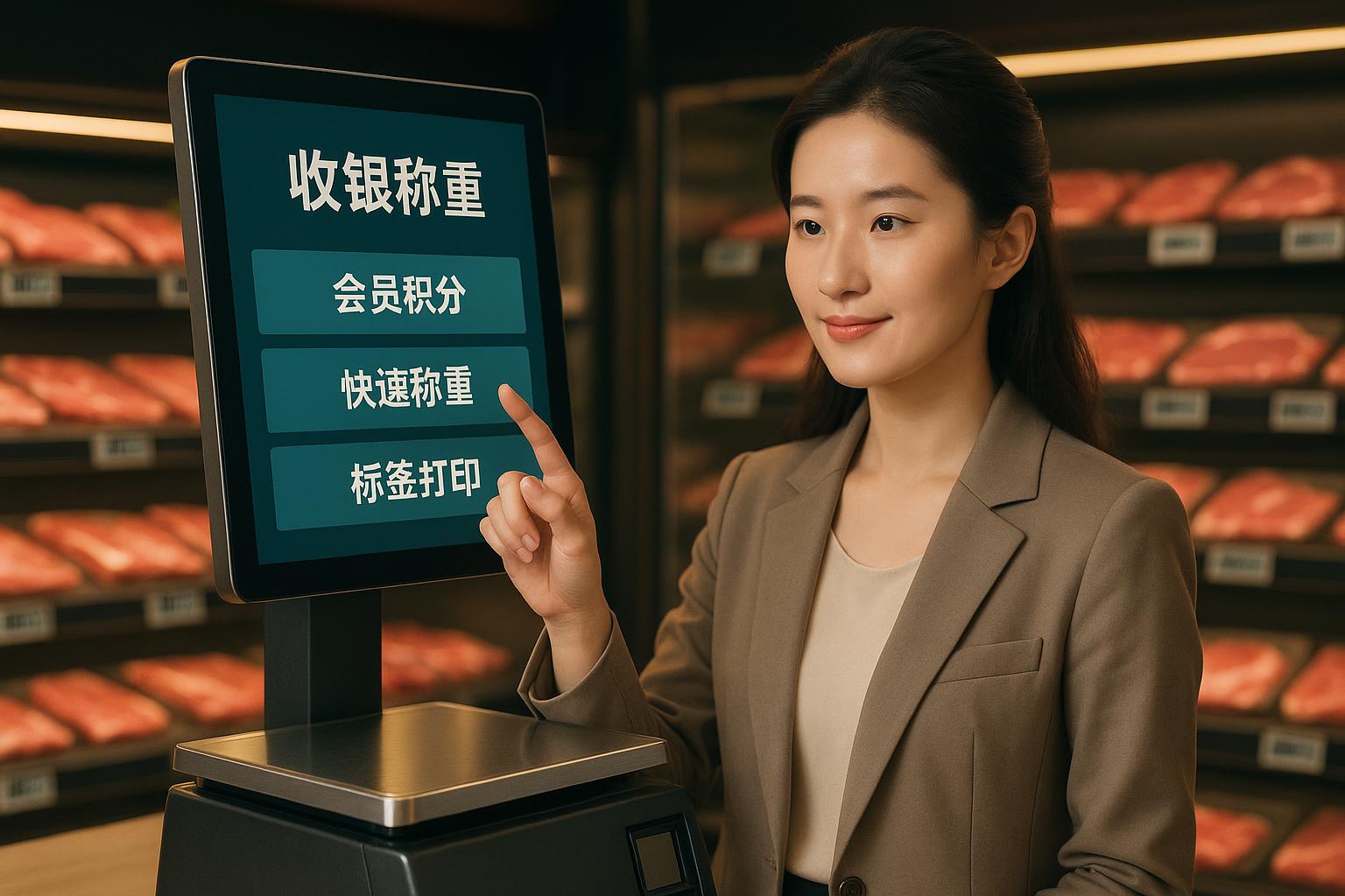 生鮮店收銀系統(tǒng)怎么選？稱重一體機(jī)+收銀軟件全攻略