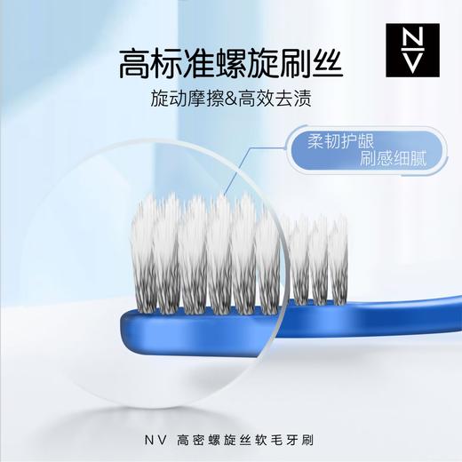 NV每尖严选高密螺旋丝软牙刷（2支装） 商品图3