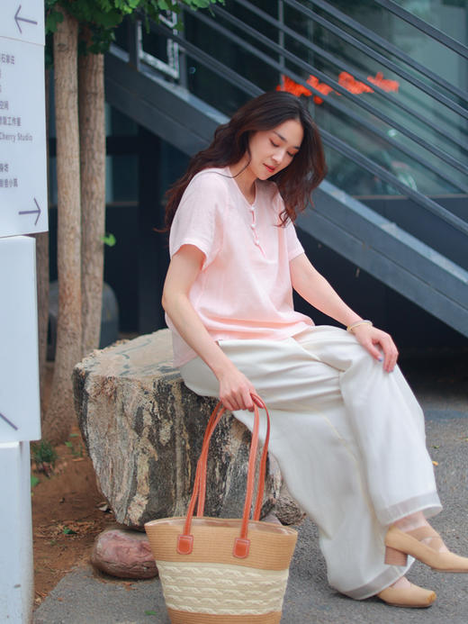 【抖音专属】新中式上衣（25708401B-十样锦） 商品图2