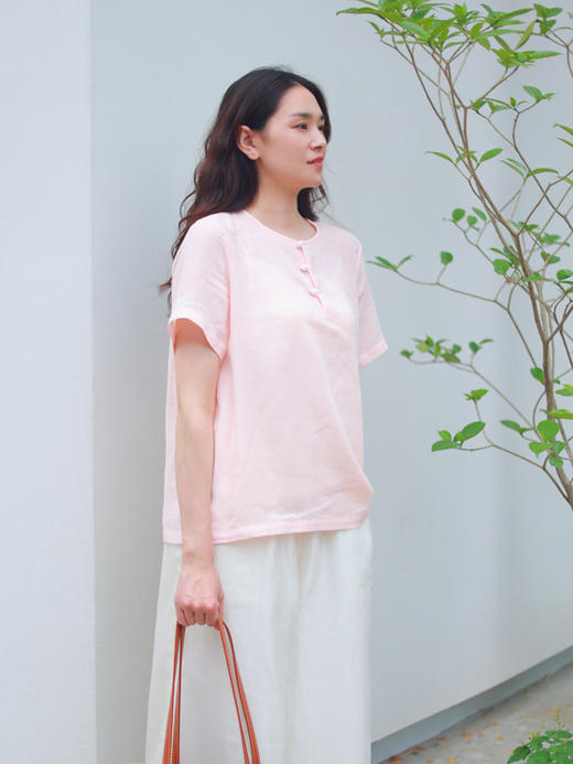 【抖音专属】新中式上衣（25708401B-十样锦） 商品图3