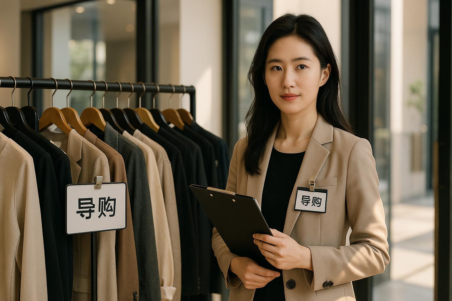 卖衣服的导购主要做哪些事情？