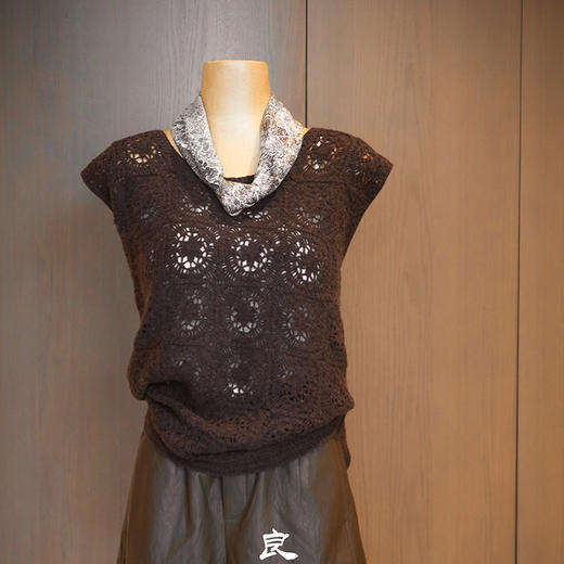 【预售7天】良木礼绵羊毛背心（Q2584150F） 商品图0