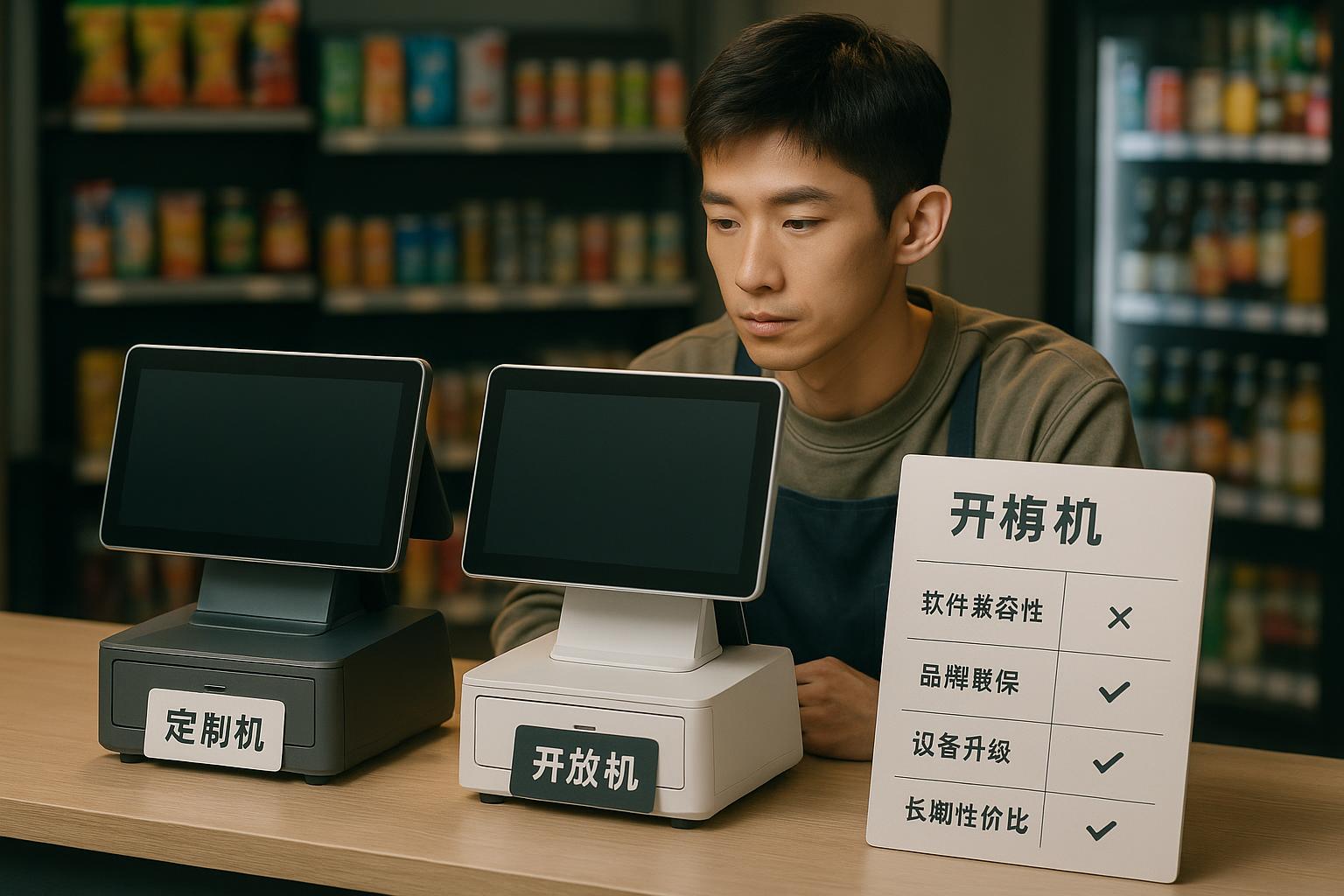 定制機(jī) vs 開放機(jī)：收銀設(shè)備采購避坑指南