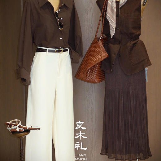 良木礼牙签纱裙（Q2584350F） 商品图0