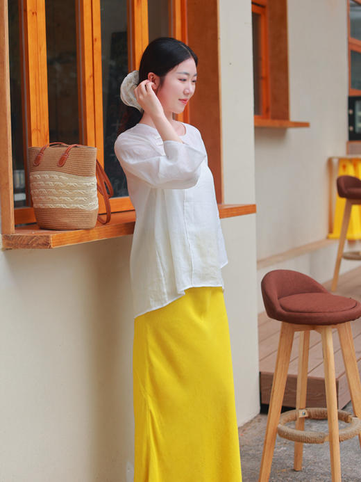 【线上专属】新中式上衣（25708268-玉腰奴） 商品图2