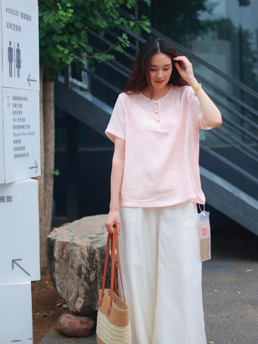 【抖音专属】新中式上衣（25708401B-十样锦） 商品图4