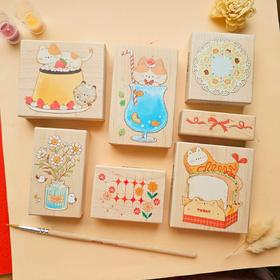 micia美日 猫猫喫茶室彩色楓木