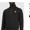 现货 moncler蒙口半拉链卫衣 经典款   只有黑色 商品缩略图0