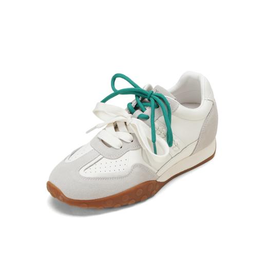 西村名物2025年秋季新款平底薄底复古不累脚复古运动德训鞋赛车鞋T25CM31411 商品图11