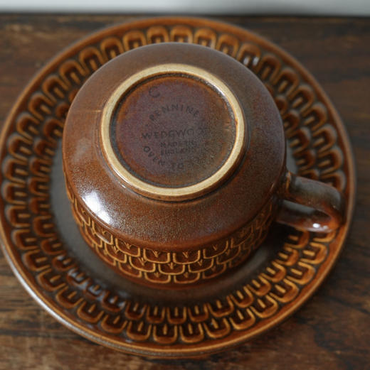 【苏州】1960s英国Wedgwood Pennine系列咖啡杯碟by Eric Owen  B0238 商品图2