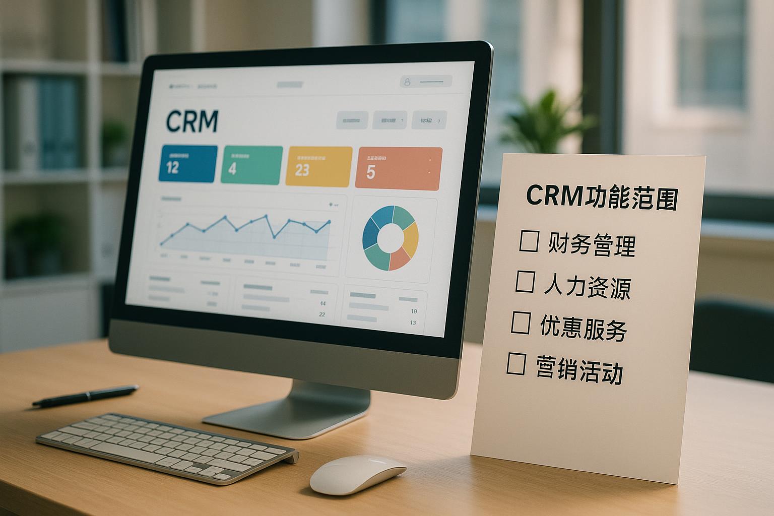 CRM系统通常不涵盖哪些业务模块？