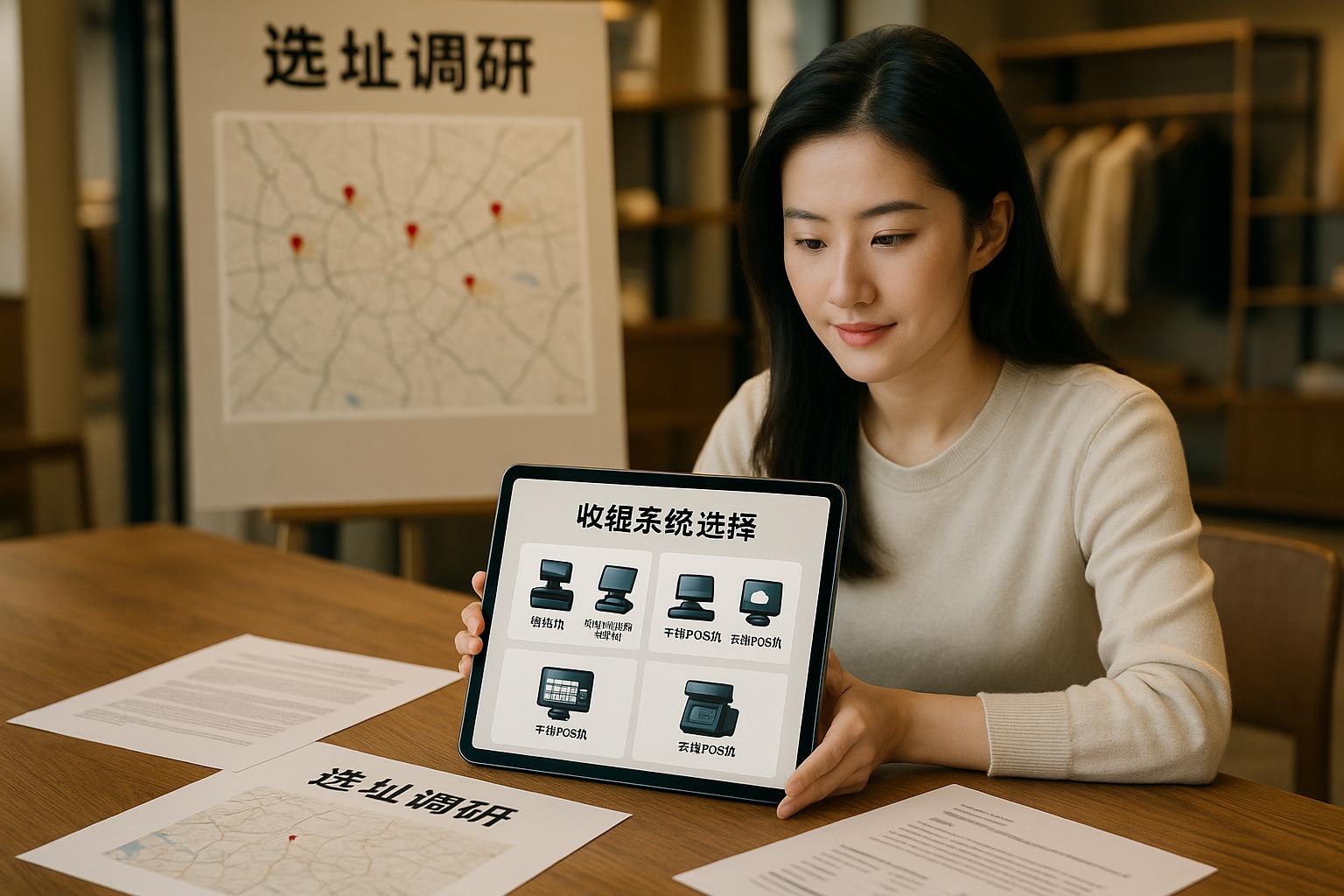開店選址與收銀系統(tǒng)怎么選？新手門店實(shí)操指南