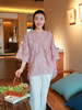 【抖音专属】新中式衬衣（25710320-合欢花） 商品缩略图1