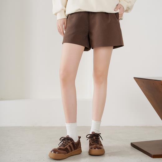 西村名物2025年秋季新款复古系带休闲鞋厚底增高百搭德训鞋T25CM31581 商品图3