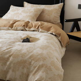 自然醒全棉色织提花四件套系列HS