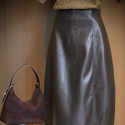 良木礼开叉半裙（Q258273） 商品图1