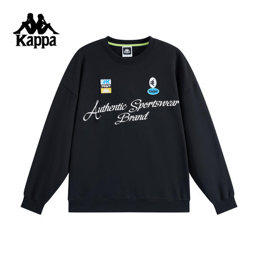 Kappa 秋季新款圆领套头卫衣 潮流宽松KPCJDWT80 商品图0
