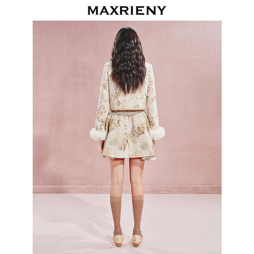 【宫廷巴洛克-商场同款】MAXRIENY宫廷新中式绣花复古外套拜年服(货号:MC85JA534) 商品图3