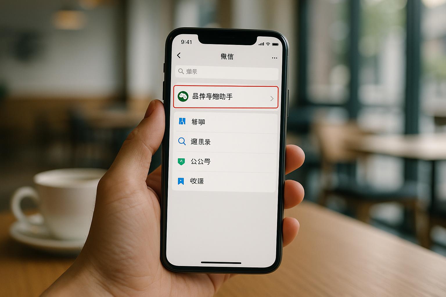 微信内怎样快速找到品牌导购助手？
