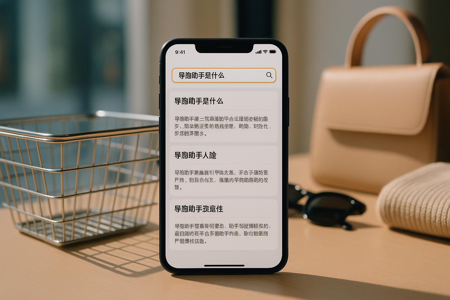 导购助手的定义简介