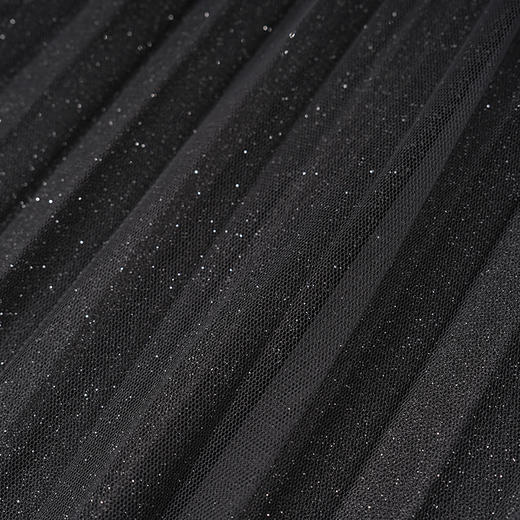 EITIE爱特爱圆领长袖针梭拼接假两件连衣裙8301007 商品图6