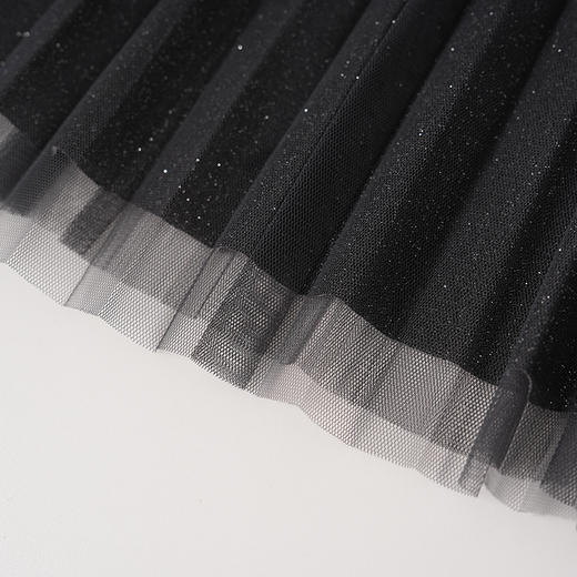 EITIE爱特爱圆领长袖针梭拼接假两件连衣裙8301007 商品图5