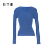 EITIE爱特爱V领长袖开百搭好穿针织衫8301006 商品缩略图10