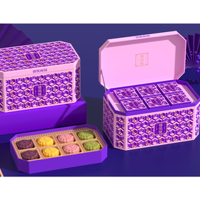 禧凤楼 禧悦祝福月饼礼盒 720G*1盒【FY】
