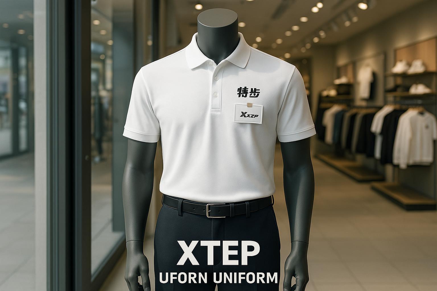 特步导购工作服是哪些样式？