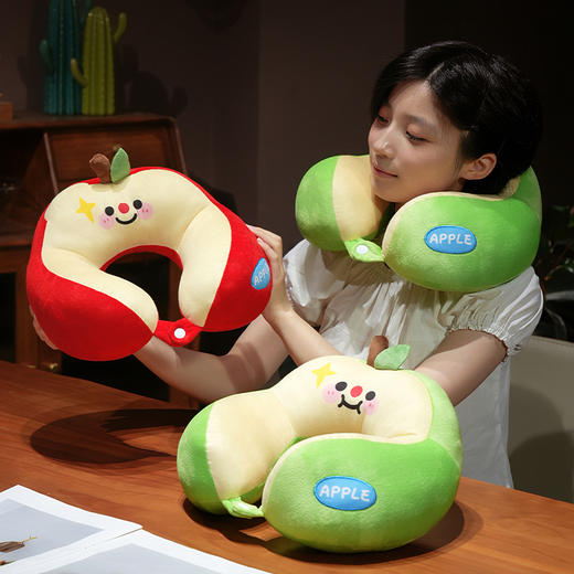 自然醒苹果驼峰U型枕QYL 商品图12