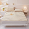 自然醒高克重宝宝绒抗菌纯色床褥床护垫LN 商品缩略图9