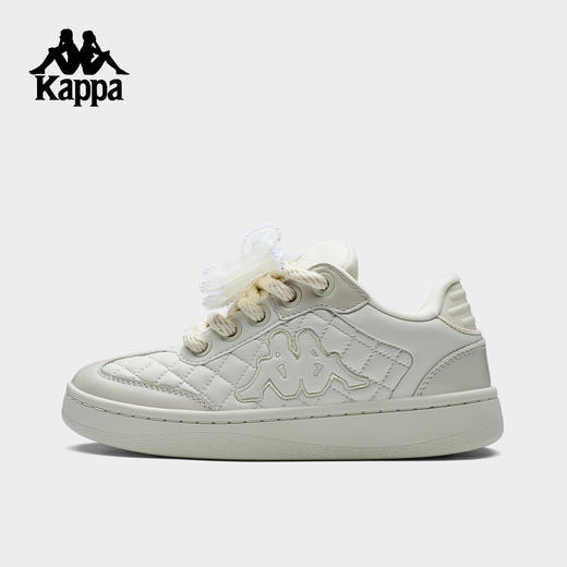 Kappa 2025新款秋季小白鞋 复古潮流女士运动休闲鞋K0F85CC02 商品图0