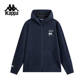Kappa 新款男士复古针织连帽夹克外套K0F72MK40