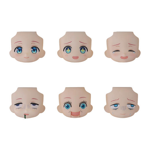 【GSC现货】粘土人More 替换用脸部零件 波奇酱精选 动画《孤独摇滚!》 商品图4